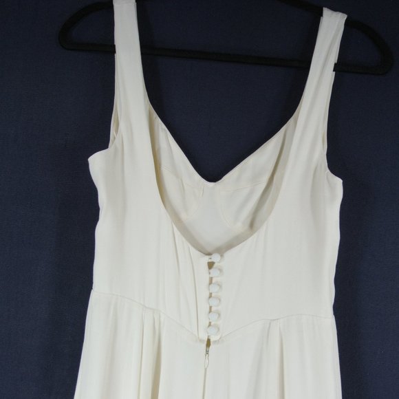 NEW Reformation Lecce Dress/Gown Ivory size 6 #1092 - Picture 5 of 9